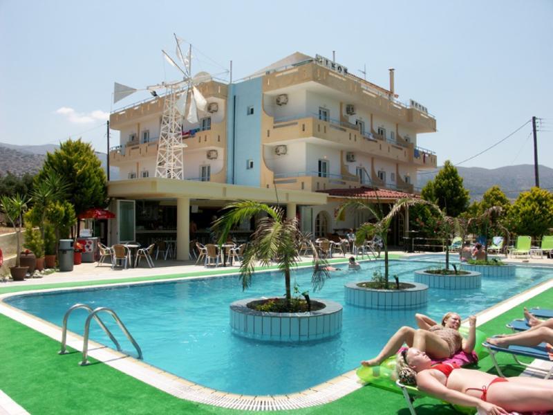 Nikos Hotel Mália Kültér fotó